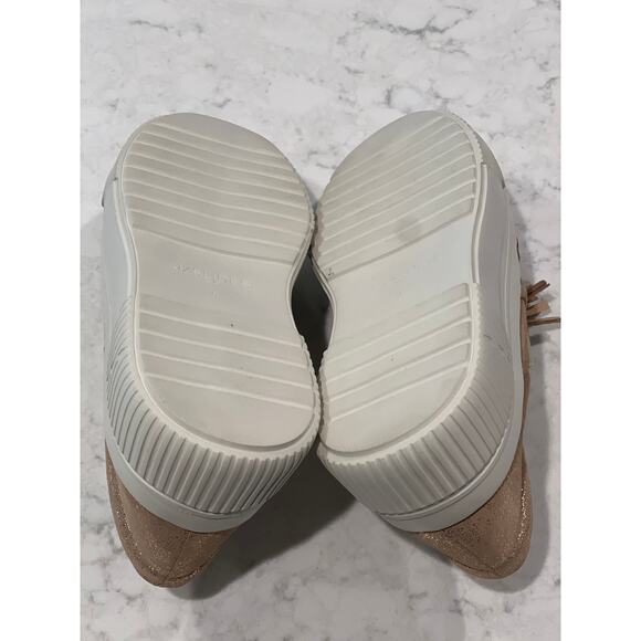 J Slides Women’s Winny Nappa Leather Tassel Metallic Loafer Shoes Size 9 Gold - Picture 6 of 7